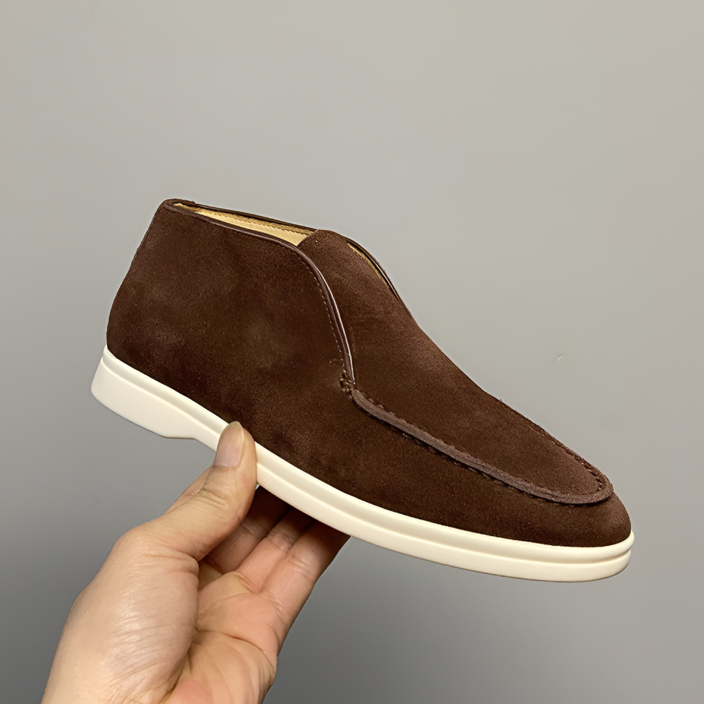 Męskie Loafersy Louine z Zamszu